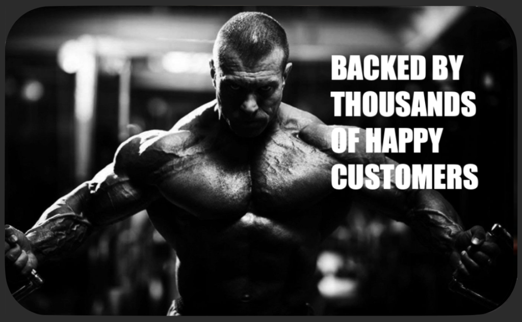 Backed by thousands of happy customers